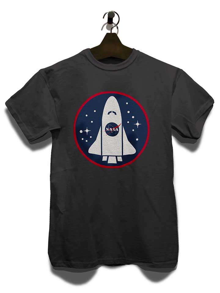 nasa-shuttle-logo-t-shirt dunkelgrau 3