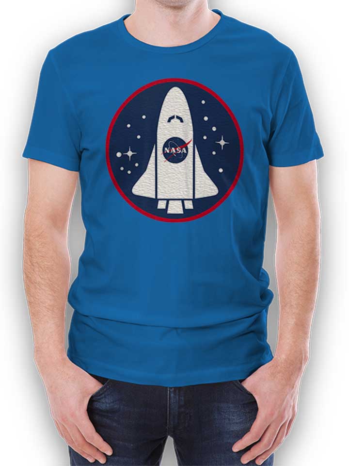 Nasa Shuttle Logo T-Shirt royal L