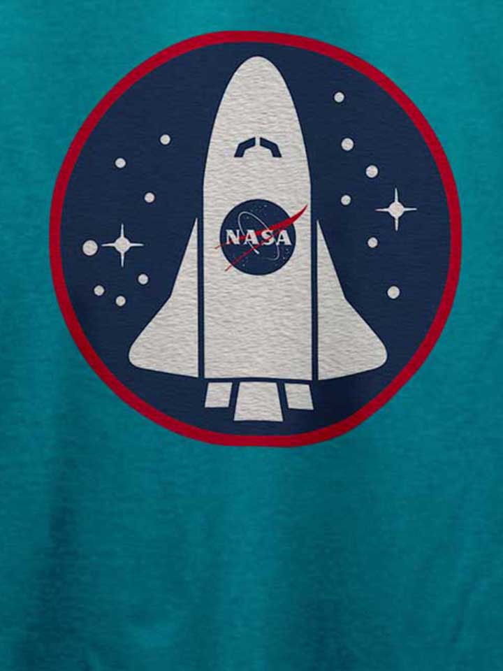 nasa-shuttle-logo-t-shirt tuerkis 4