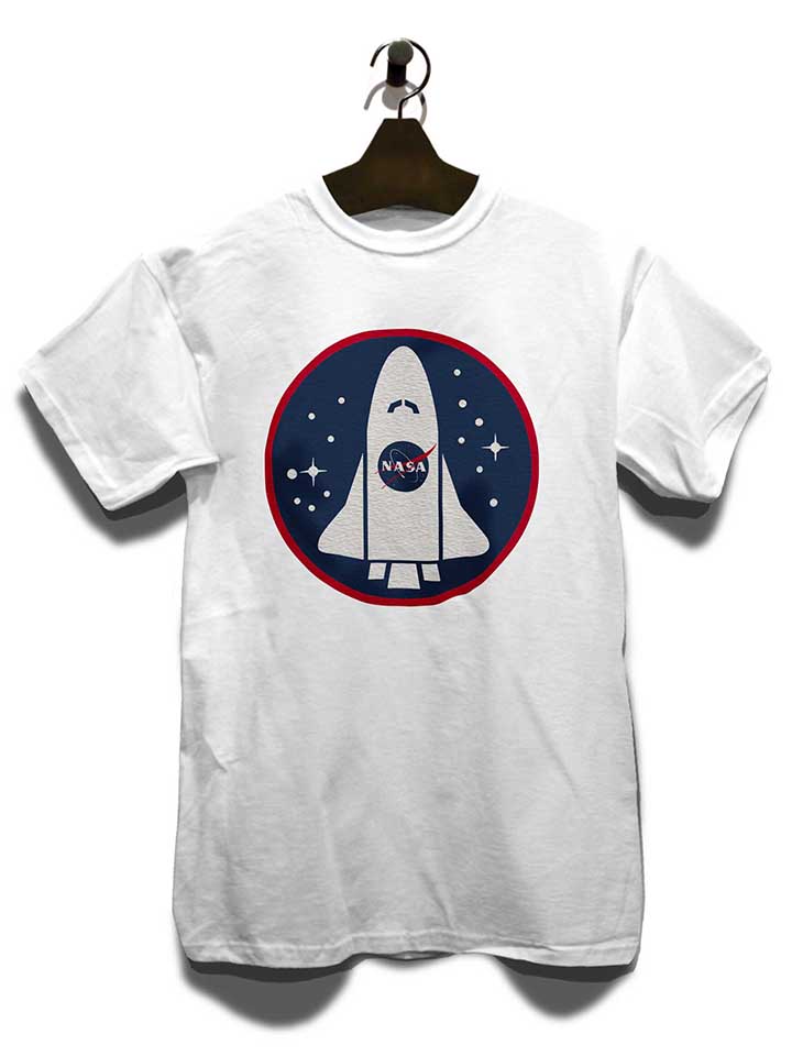 nasa-shuttle-logo-t-shirt weiss 3