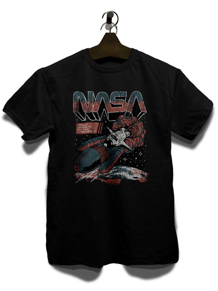 nasa-space-flight-t-shirt schwarz 3