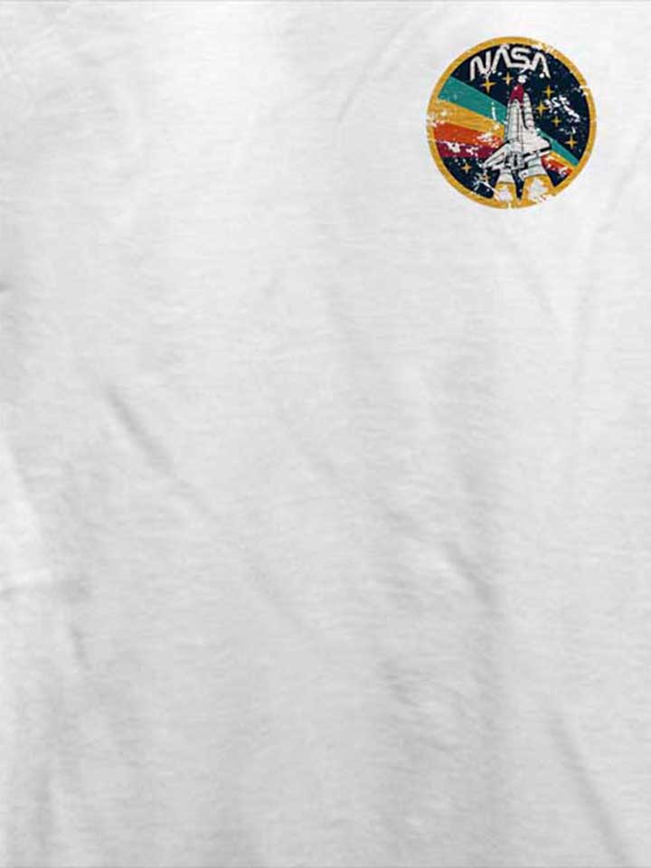 nasa-space-shuttle-vintage-chest-print-t-shirt weiss 4