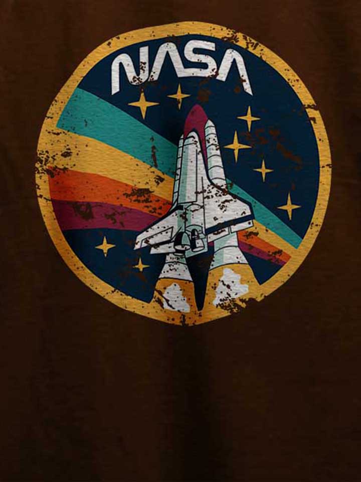 nasa-space-shuttle-vintage-t-shirt braun 4