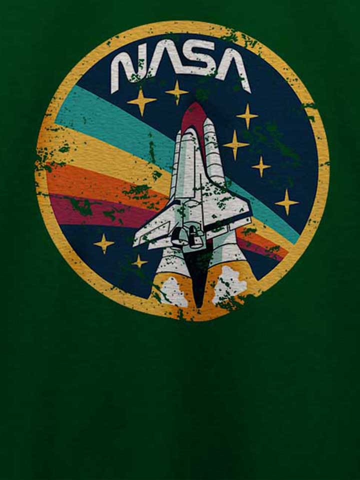nasa-space-shuttle-vintage-t-shirt dunkelgruen 4