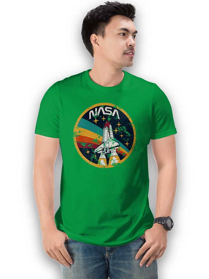 nasa-space-shuttle-vintage-t-shirt gruen 2