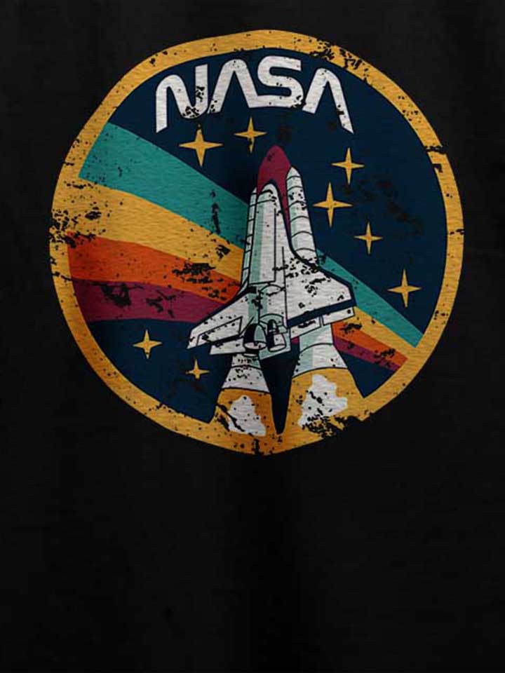 nasa-space-shuttle-vintage-t-shirt schwarz 4