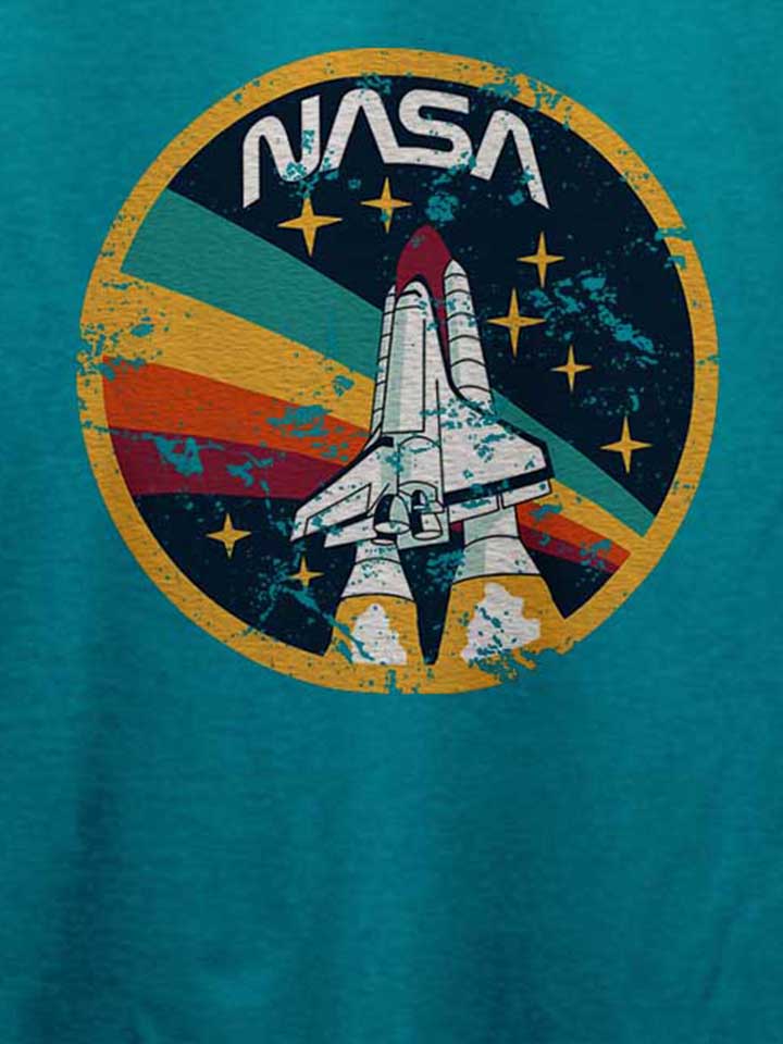 nasa-space-shuttle-vintage-t-shirt tuerkis 4