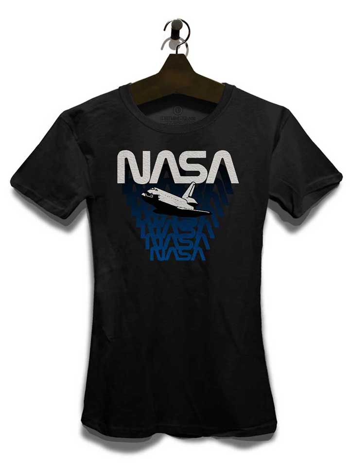 nasa-space-shuttle-damen-t-shirt schwarz 3