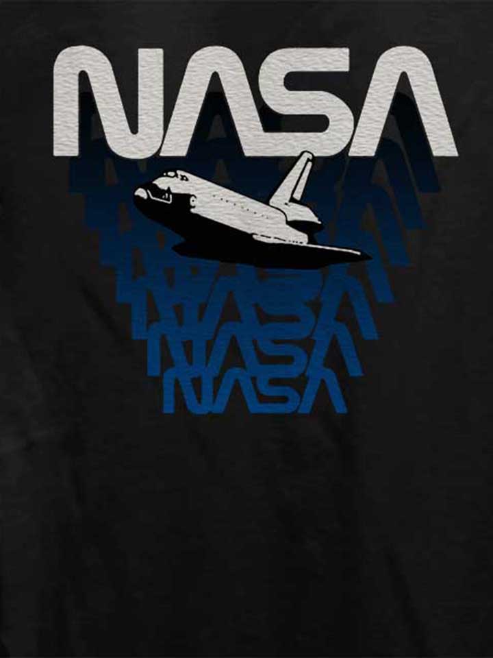 nasa-space-shuttle-damen-t-shirt schwarz 4
