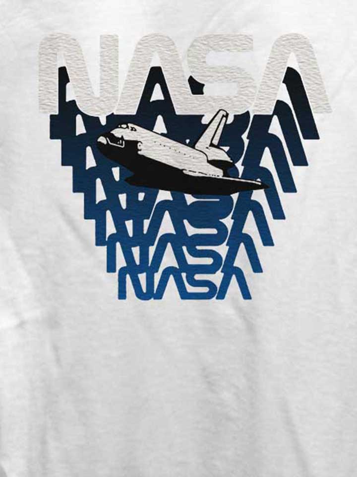 nasa-space-shuttle-damen-t-shirt weiss 4