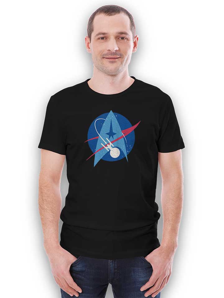 nasa-space-trek-t-shirt schwarz 2
