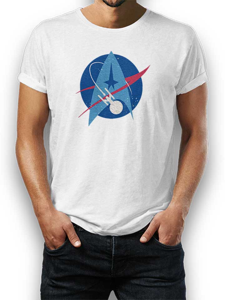 Nasa Space Trek Camiseta blanco L
