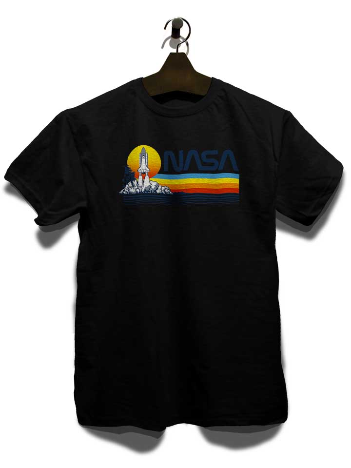 nasa-sunset-t-shirt schwarz 3