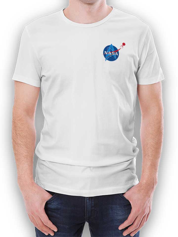 Nasa Trekkie Chest Print T-Shirt blanc L