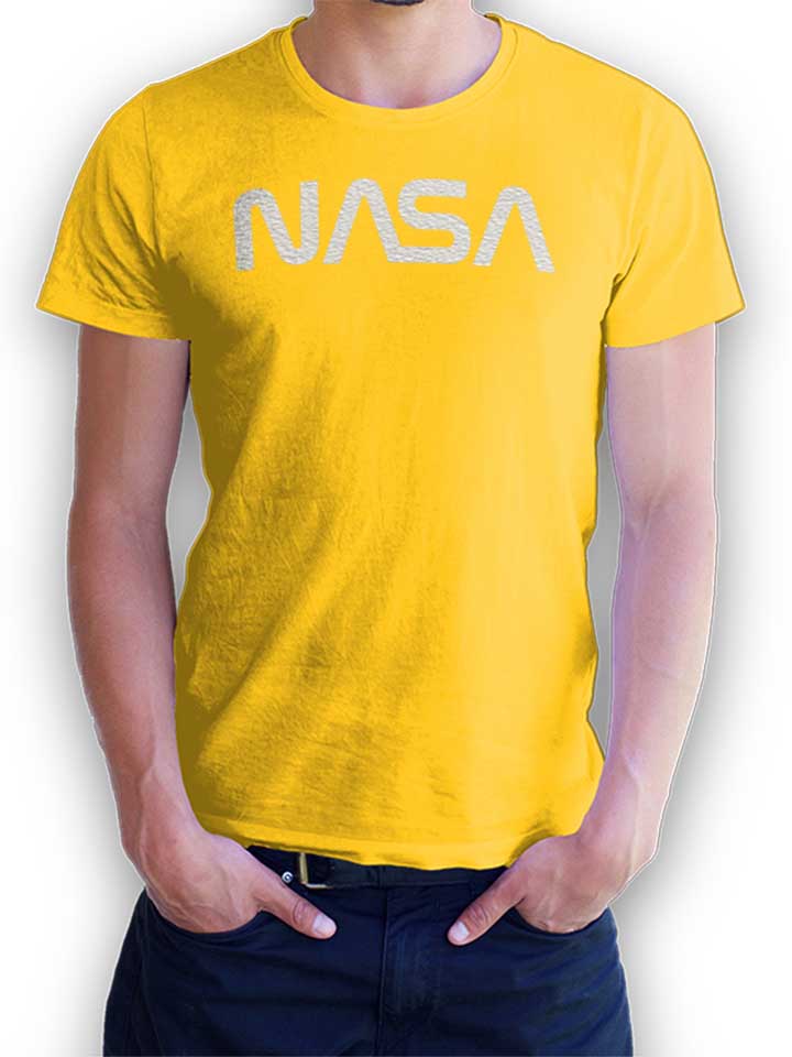 Nasa Kinder T-Shirt gelb 110 / 116