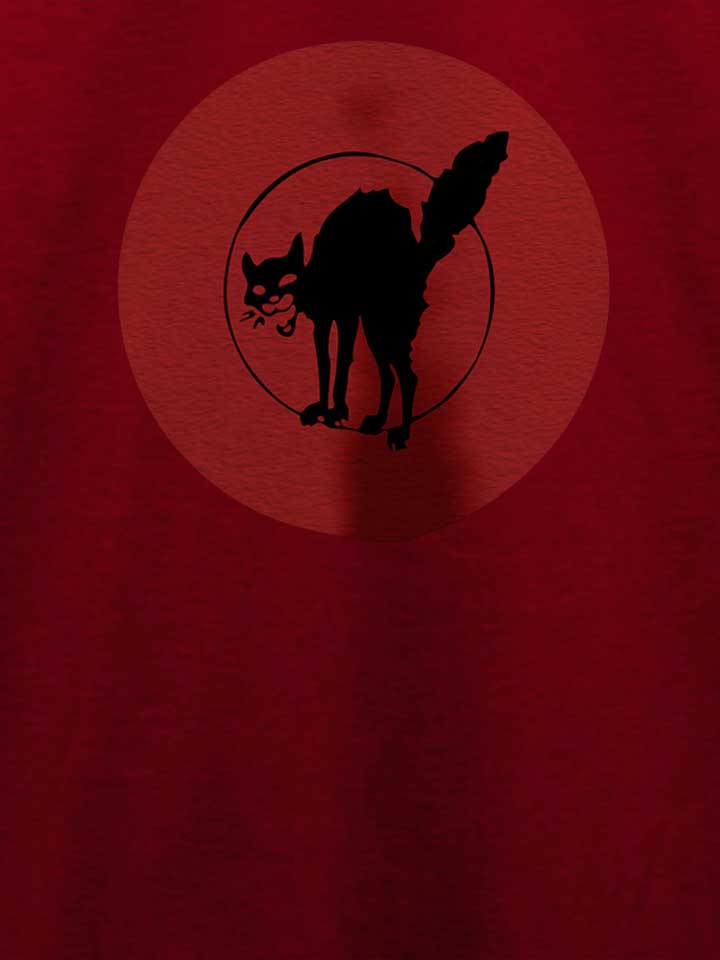 nasty-cat-t-shirt bordeaux 4