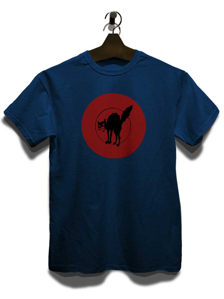nasty-cat-t-shirt dunkelblau 3