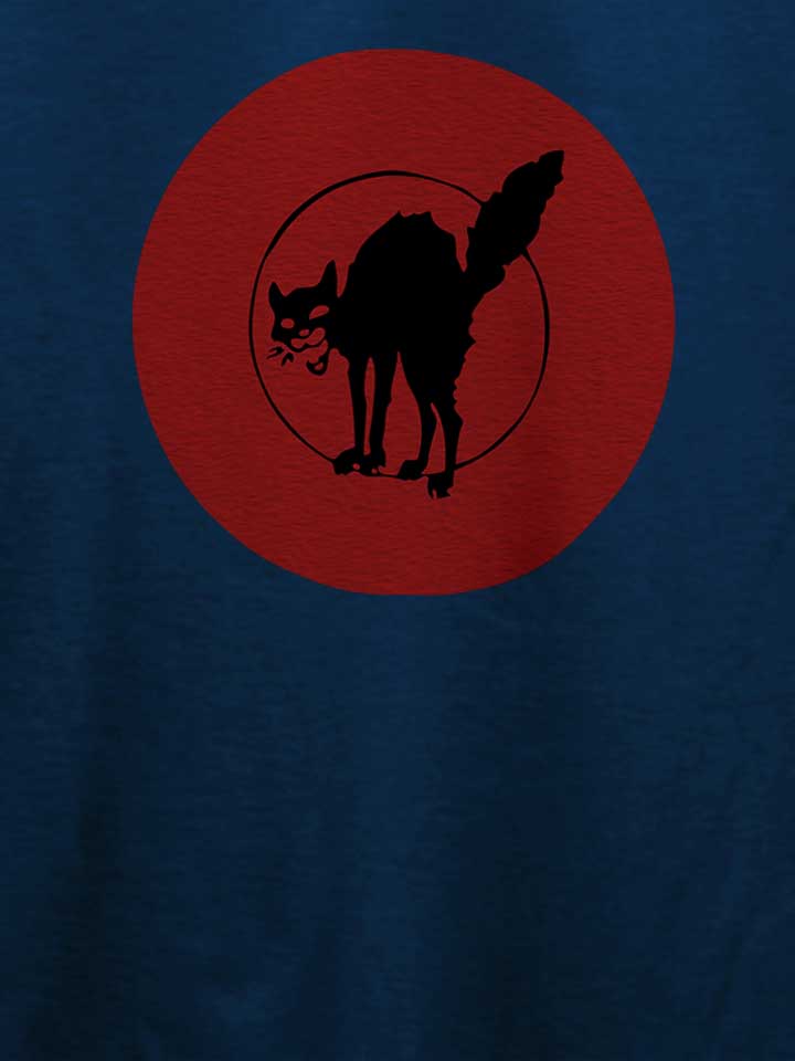 nasty-cat-t-shirt dunkelblau 4
