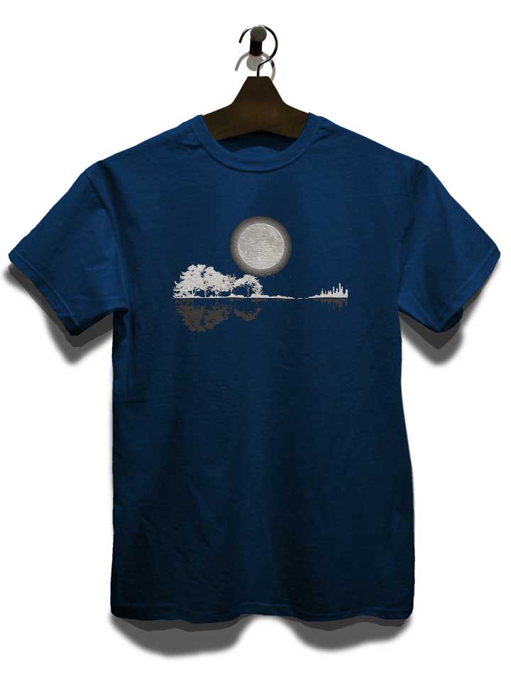 nature-guitar-moon-t-shirt dunkelblau 3