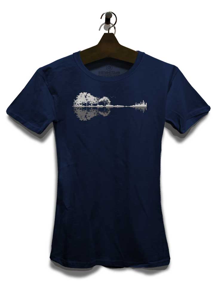nature-guitar-damen-t-shirt dunkelblau 3