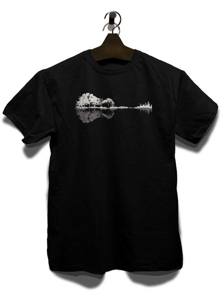 nature-guitar-t-shirt schwarz 3