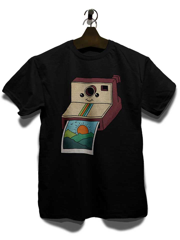 nature-photo-polaroid-t-shirt schwarz 3