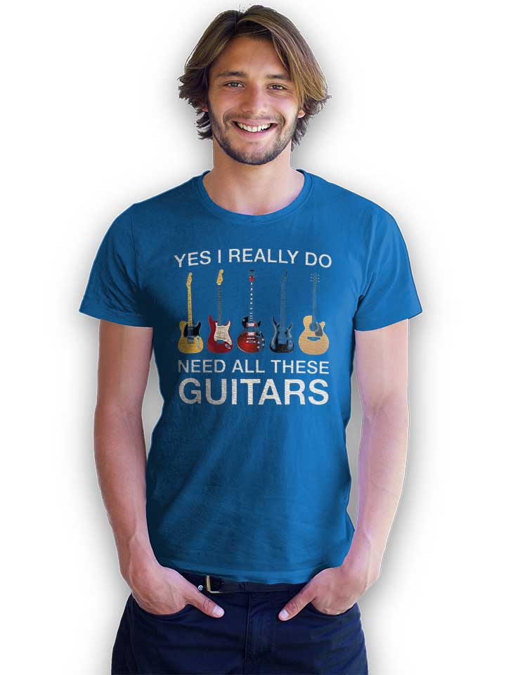 need-all-these-guitars-t-shirt royal 2