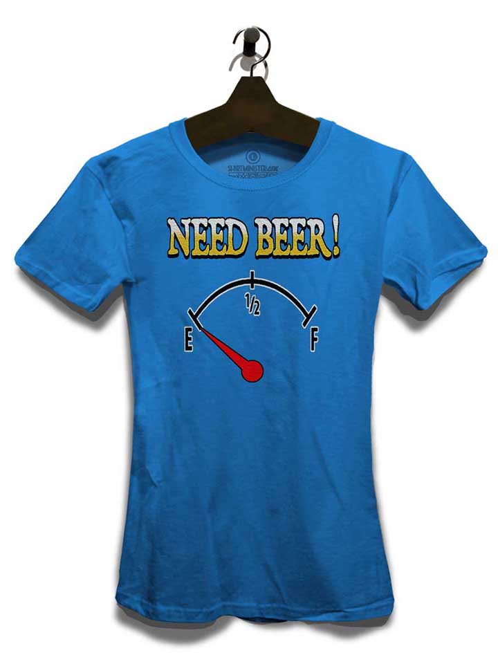 need-beer-damen-t-shirt royal 3