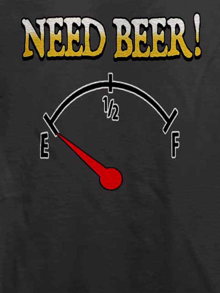 need-beer-t-shirt dunkelgrau 4