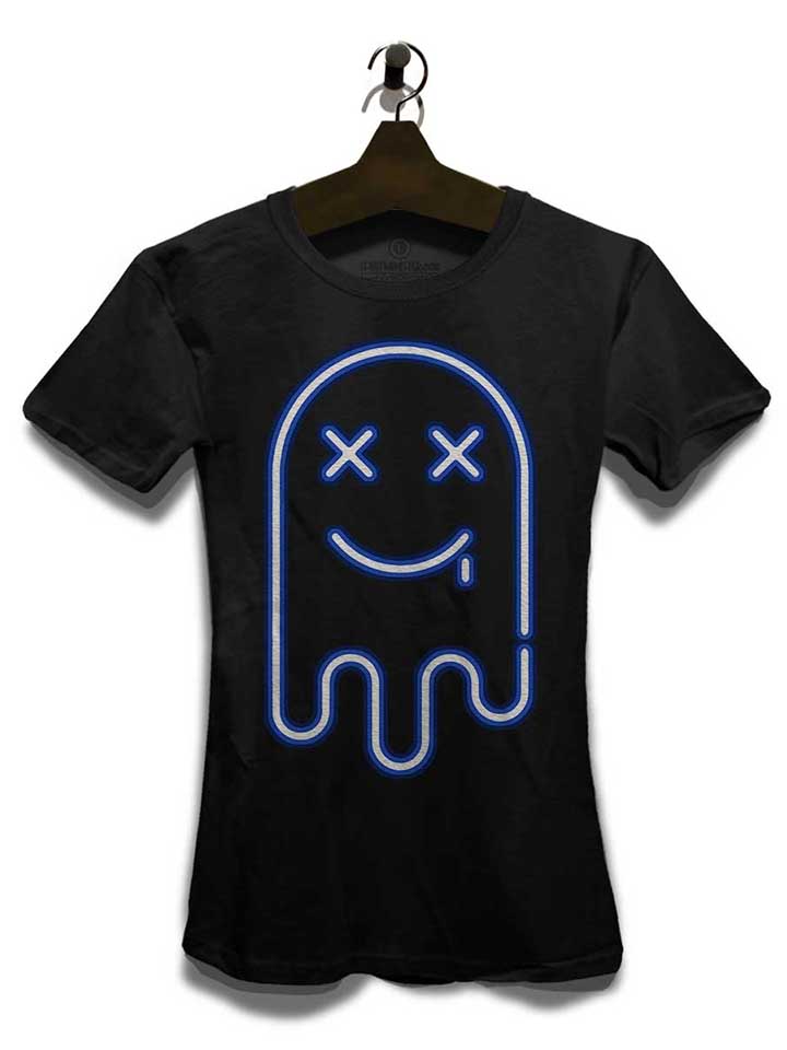 neon-ghost-damen-t-shirt schwarz 3