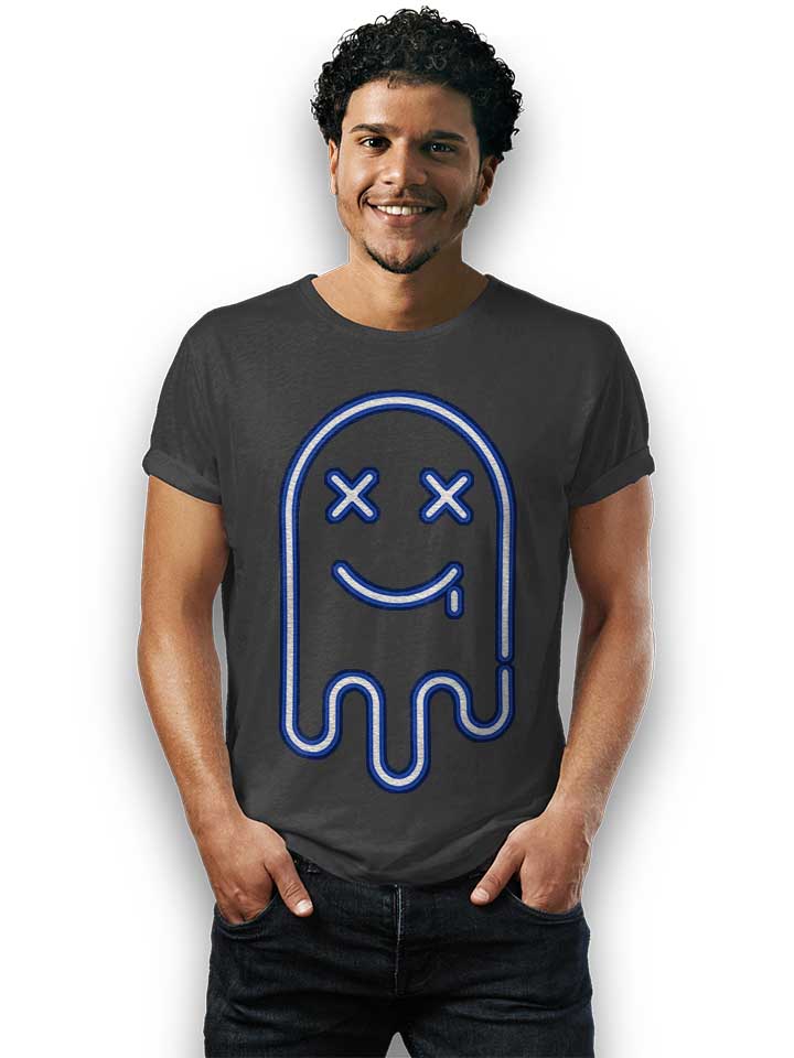 neon-ghost-t-shirt dunkelgrau 2