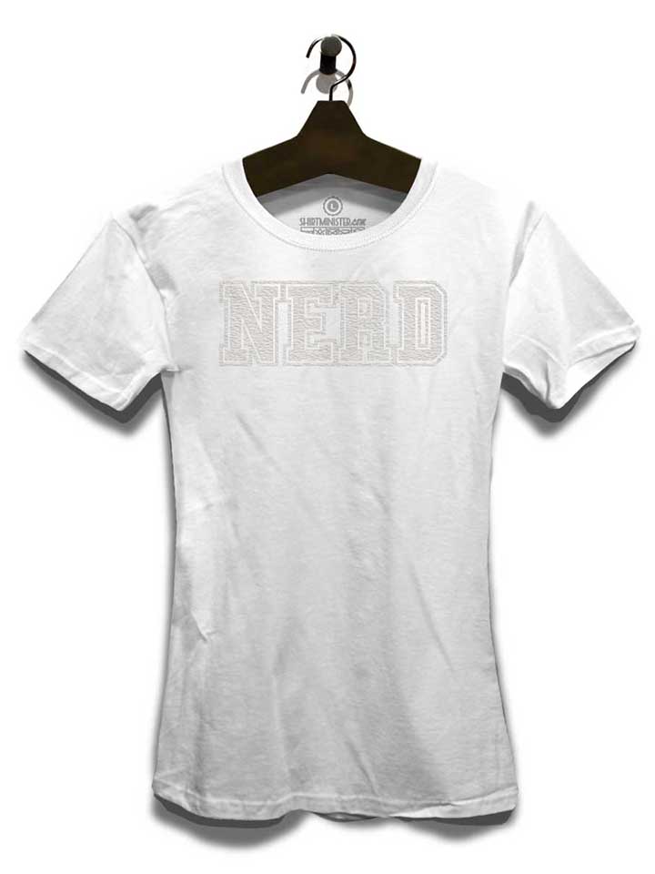 nerd-logo-damen-t-shirt weiss 3