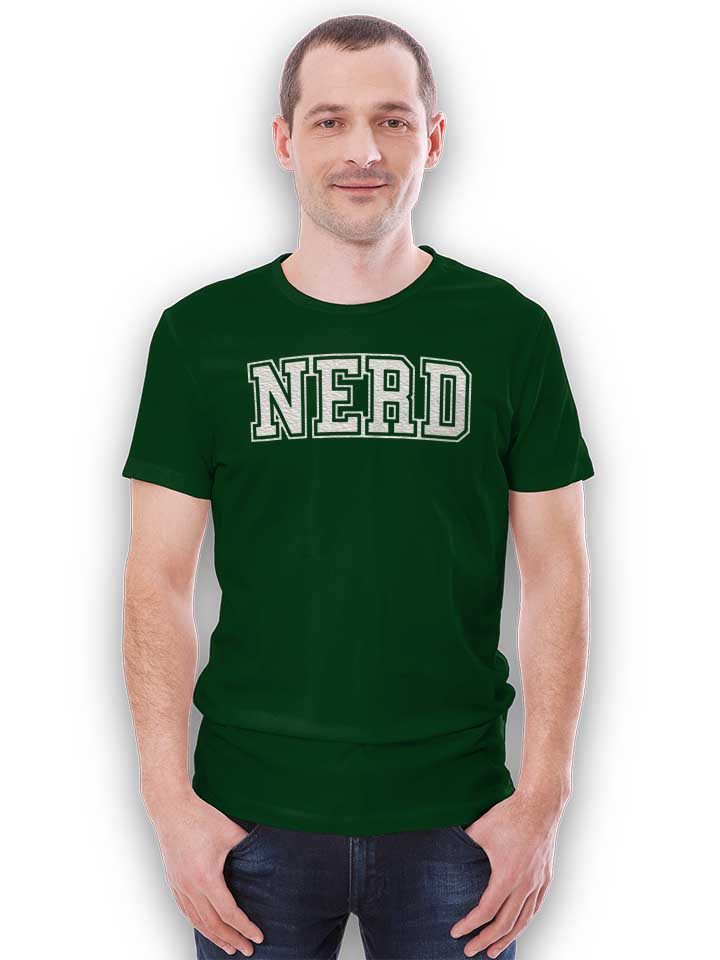 nerd-logo-t-shirt dunkelgruen 2