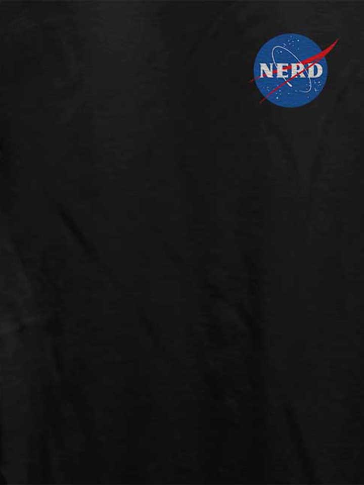 nerd-nasa-chest-print-damen-t-shirt schwarz 4