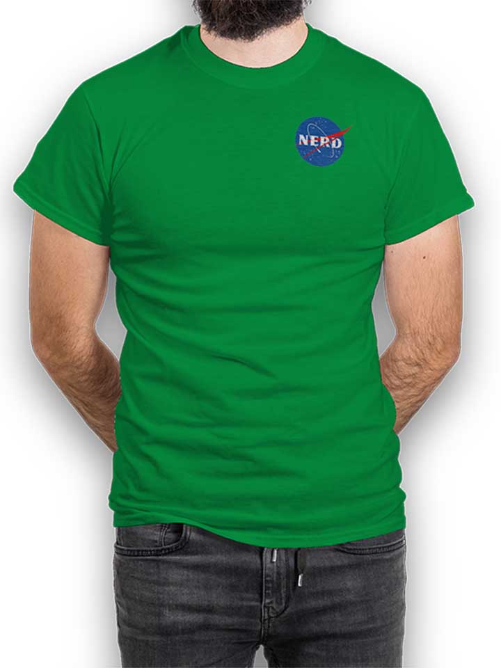 nerd-nasa-chest-print-t-shirt gruen 1