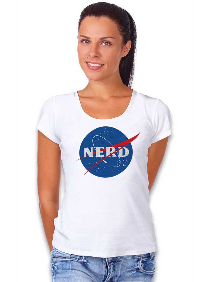 nerd-nasa-damen-t-shirt weiss 2