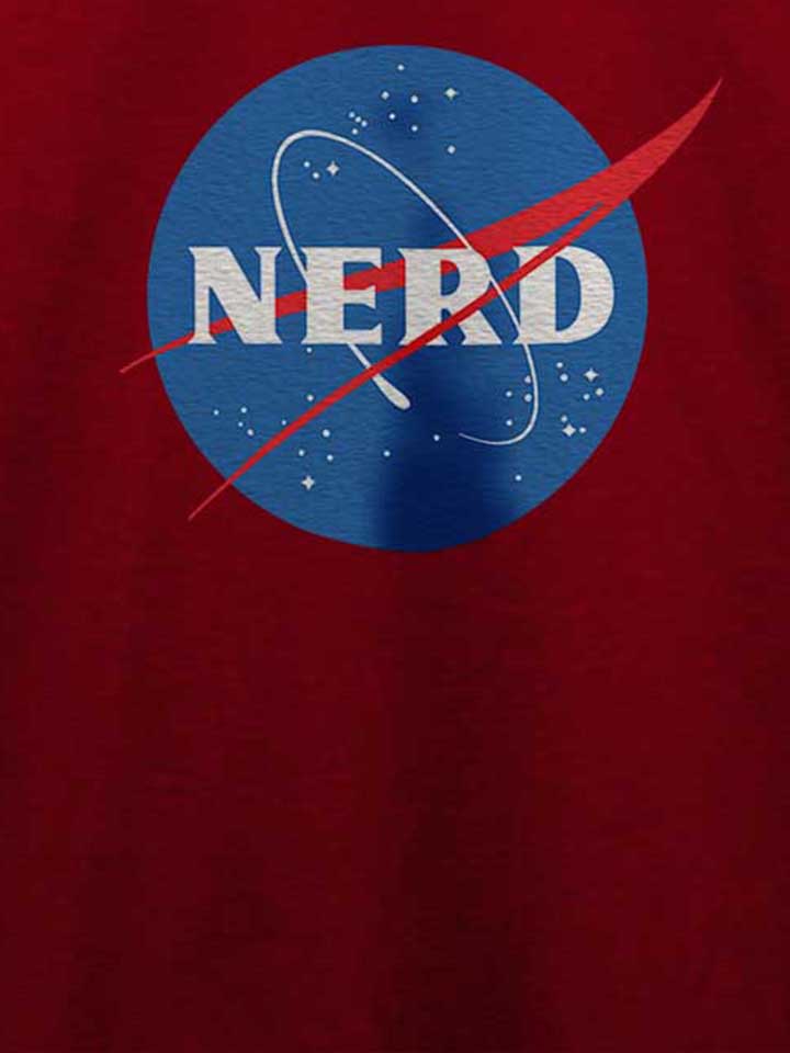 nerd-nasa-t-shirt bordeaux 4