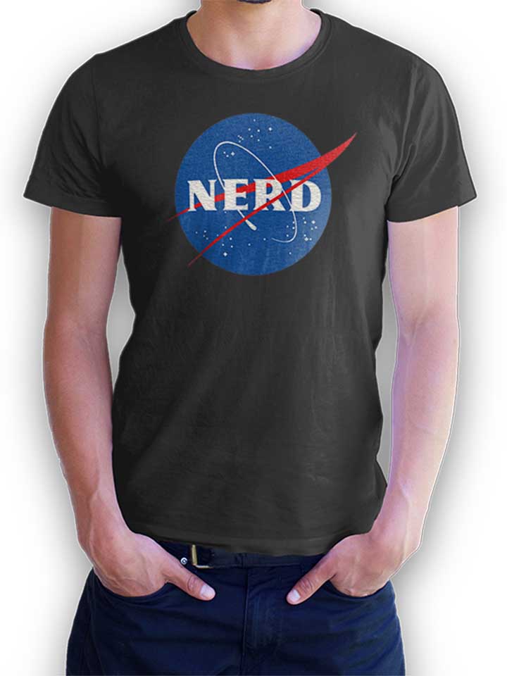 nerd-nasa-t-shirt dunkelgrau 1