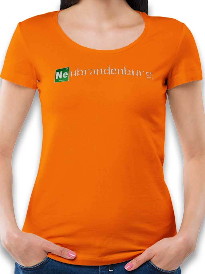 Neubrandenburg Damen T-Shirt orange L