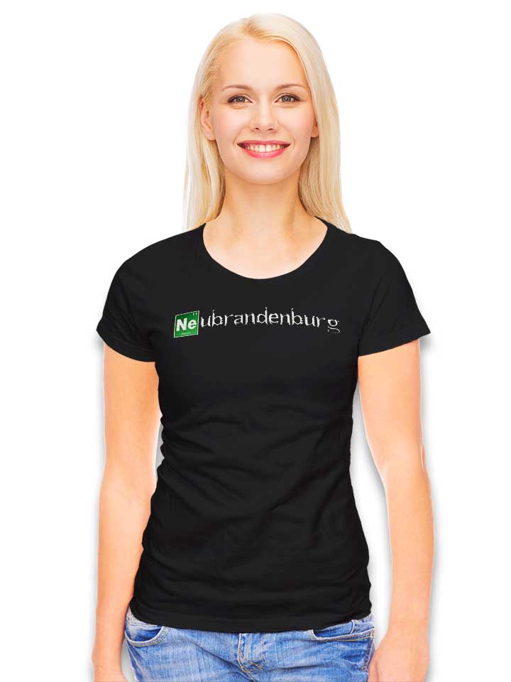neubrandenburg-damen-t-shirt schwarz 2