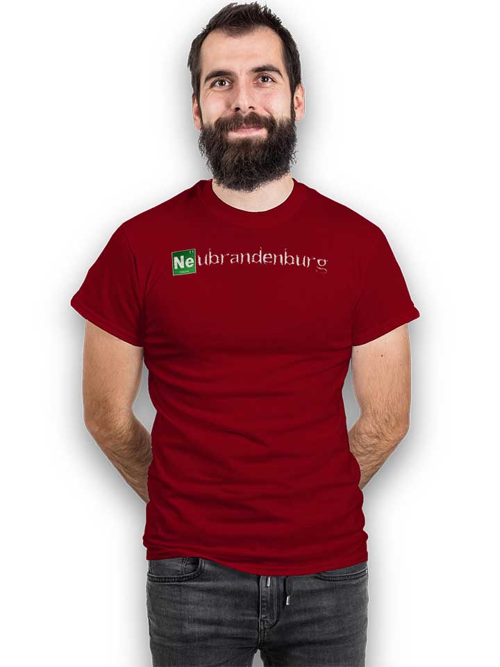 neubrandenburg-t-shirt bordeaux 2