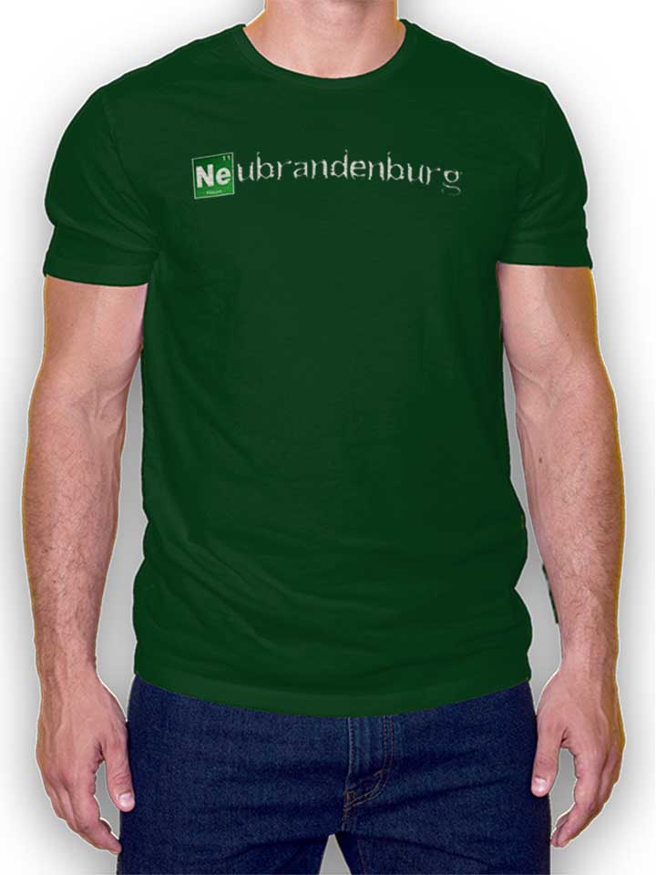 Neubrandenburg T-Shirt verde-scuro L