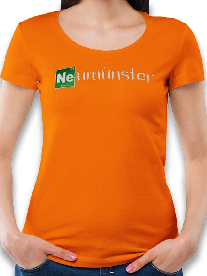 Neumuenster Damen T-Shirt orange L