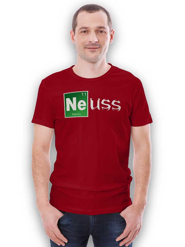 neuss-t-shirt bordeaux 2
