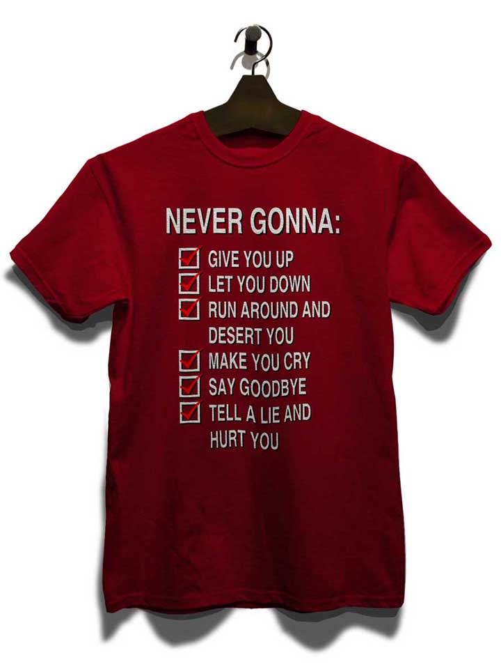 never-gonna-give-you-up-t-shirt bordeaux 3