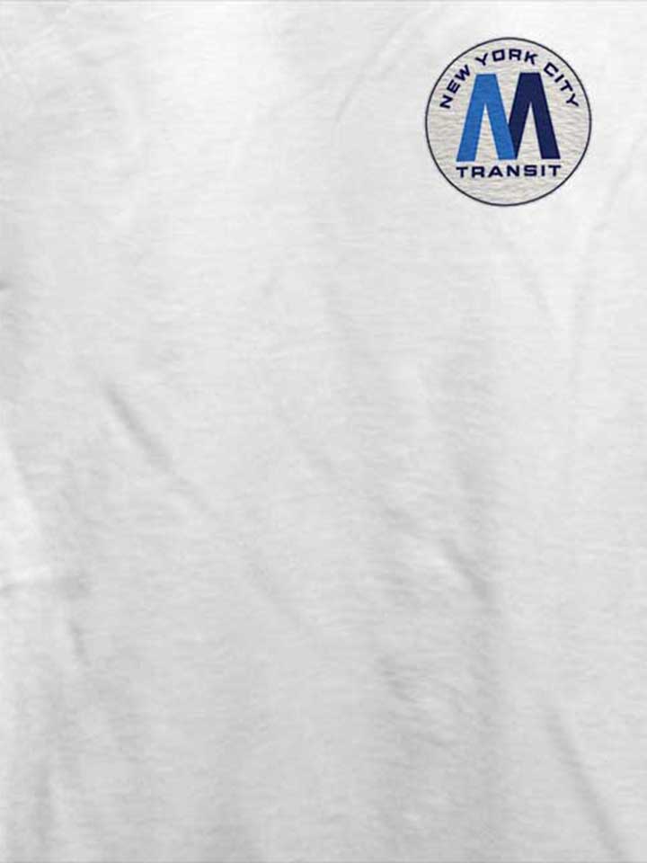 new-york-city-transit-subway-logo-chest-print-t-shirt weiss 4