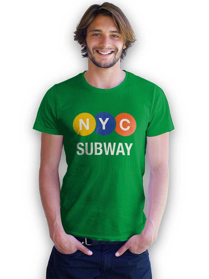 newyork-city-subway-t-shirt gruen 2
