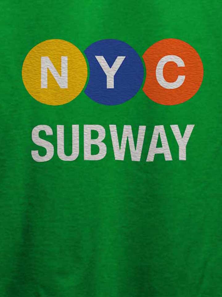 newyork-city-subway-t-shirt gruen 4