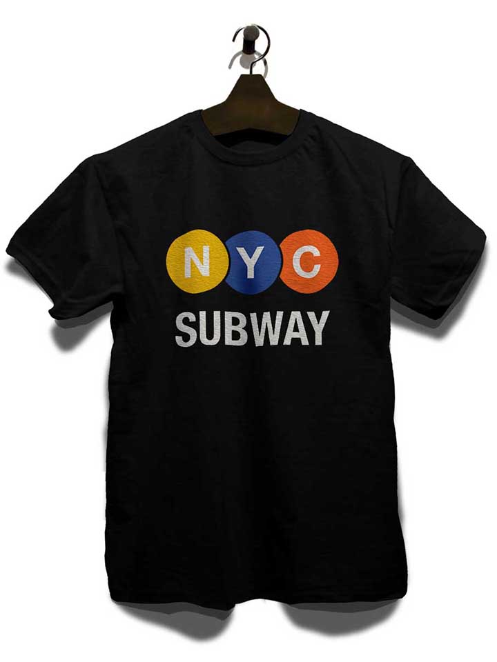 newyork-city-subway-t-shirt schwarz 3