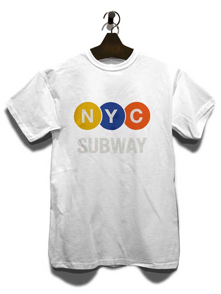 newyork-city-subway-t-shirt weiss 3